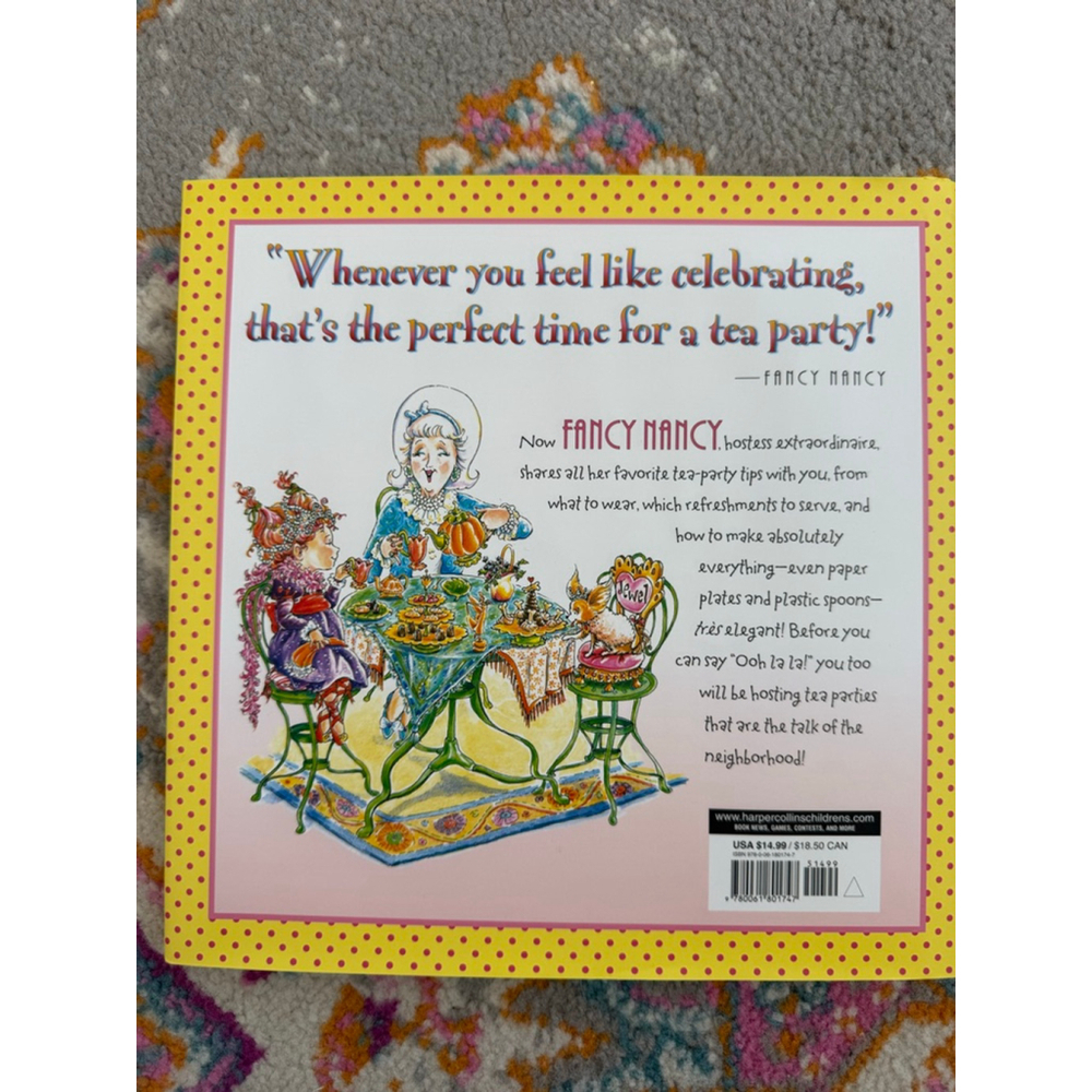 Fancy Nancy Tea Parties Book - Picture 3 of 3